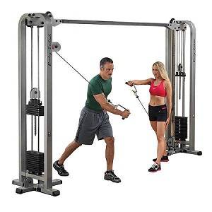 Body Solid 2 Column Cable Crossover Functional Trainer SCC1200G