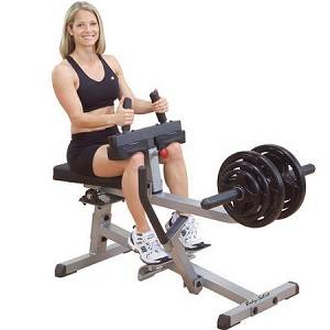 Body Solid Commercial Seated Calf Raise Leg Machine GSCR349