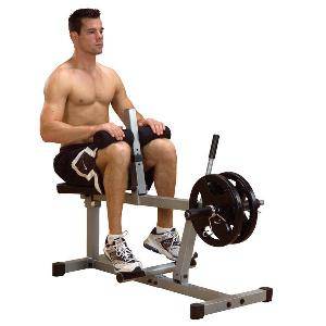 Body Solid PowerLine Seated Leg Calf Raise Calves Raises PSC43X