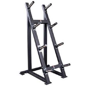 Body Solid Olympic Bumper Plate Tree Holder Storage Rack GWT76