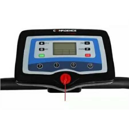confidence power plus 600w motorized electric folding treadmill
