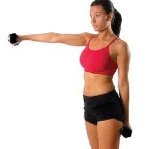 USA Free Weight Hex Hexagon Rubber Coated Dumbell Dumbbell 3#