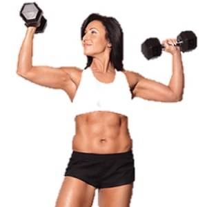 USA Free Weight Hex Hexagon Rubber Coated Dumbell Dumbbell 12#