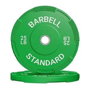 Mikolo Plate Olympic Rubber Bumper Color 25# Free Weight Plates