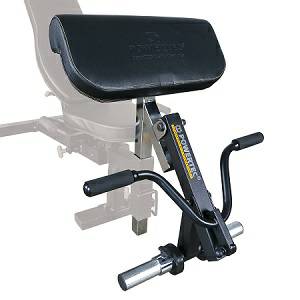 PowerTec WorkBench Preacher Curl Flex Machine Attachment WB-CMA