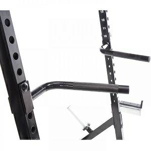 PowerTec Fitness Half Rack Squat Stand Dip Bars pair WB-HR-DBA PowerTec Fitness Half Rack Squat Stand Dip Bars pair WB-HR-DBA