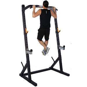 PowerTec Power WorkBench MultiPress Squat Half Rack WB-HR Black