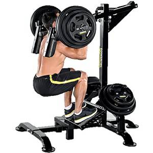 PowerTec LeverGym Leg Press Safety Squat Calf Raise Legs L-SC