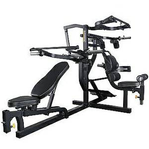 PowerTec Fitness WorkBench MultiSystem Leverage Gym WB-MS-BB