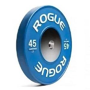 ROGUE Plate Competition Robber Bumper Color 45# Blue Free Weight
