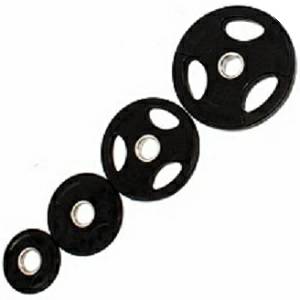 USA Olympic Rubber Coated Grip Plate Free Weight Plates Set 85#